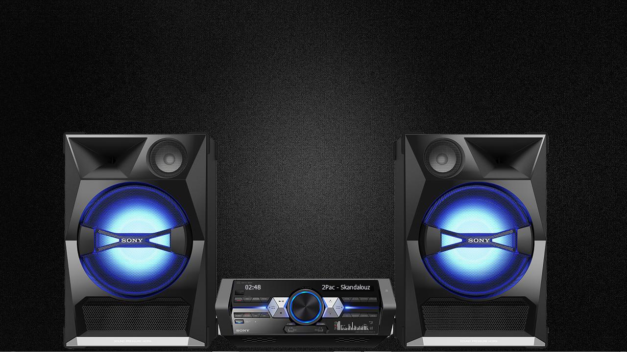 home audio system shake 33
