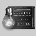 100W