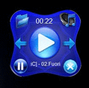 Blue Mini Player